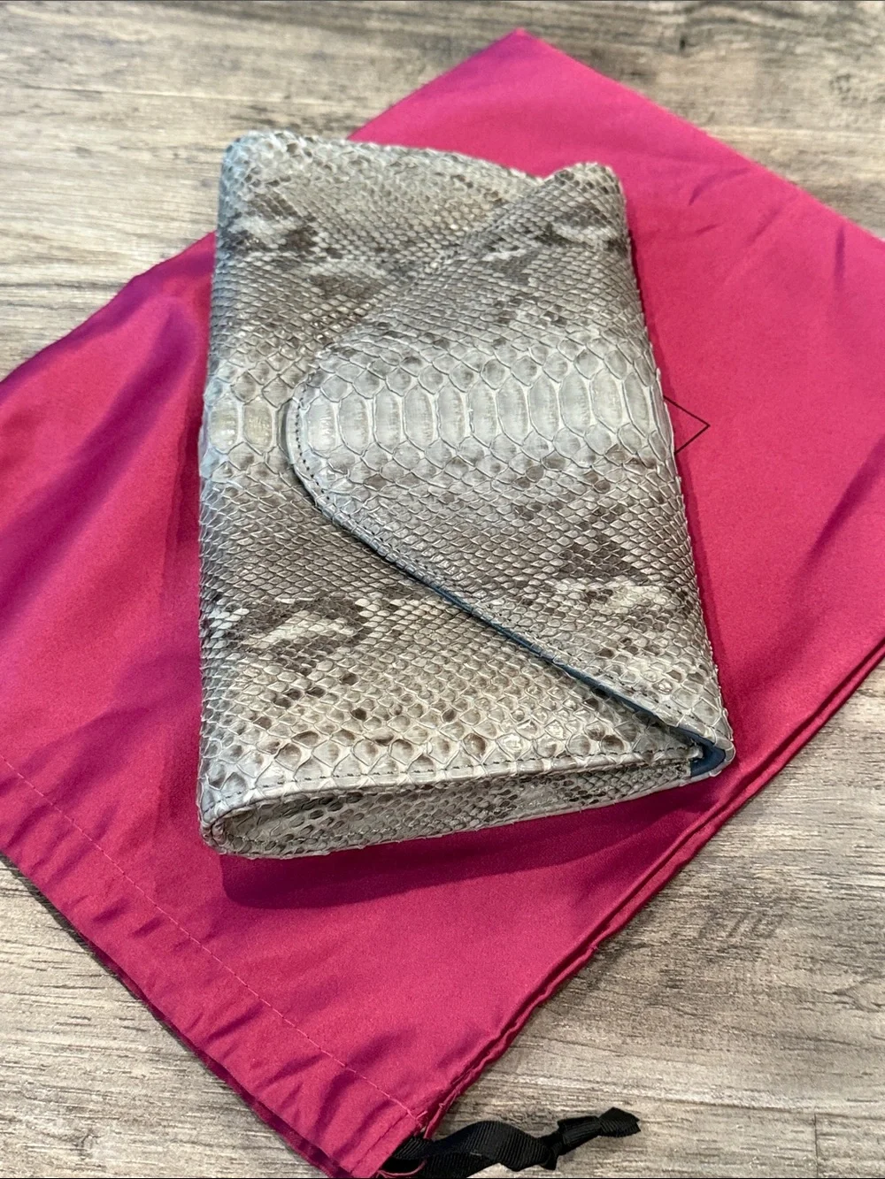 Jilly New York Clutch Exotic Skin Bag